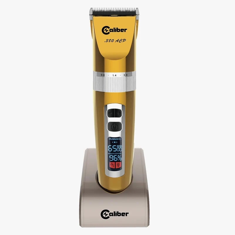 Caliber 380 ACP (Gold) Ring-Style Adjustable Detachable Clipper Lithium Ion