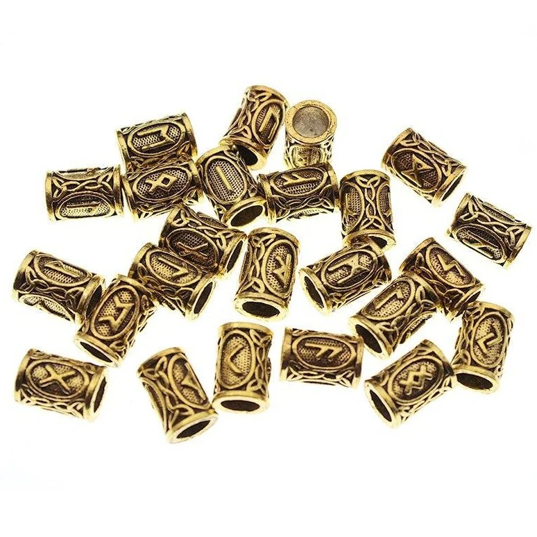 Perle à Barbe Runes Vikings