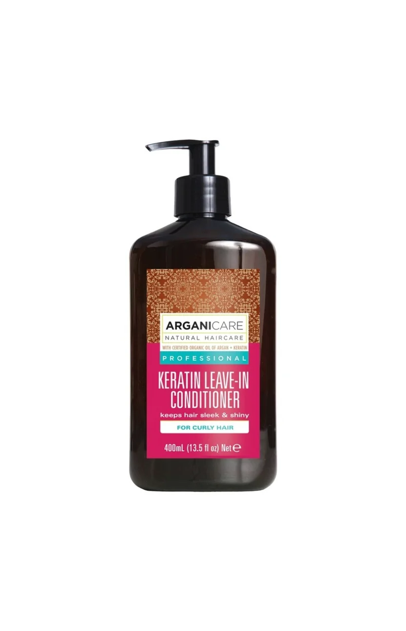 Crème de soin sans rinçage à la kératine - Cheveux bouclés - 400 ml