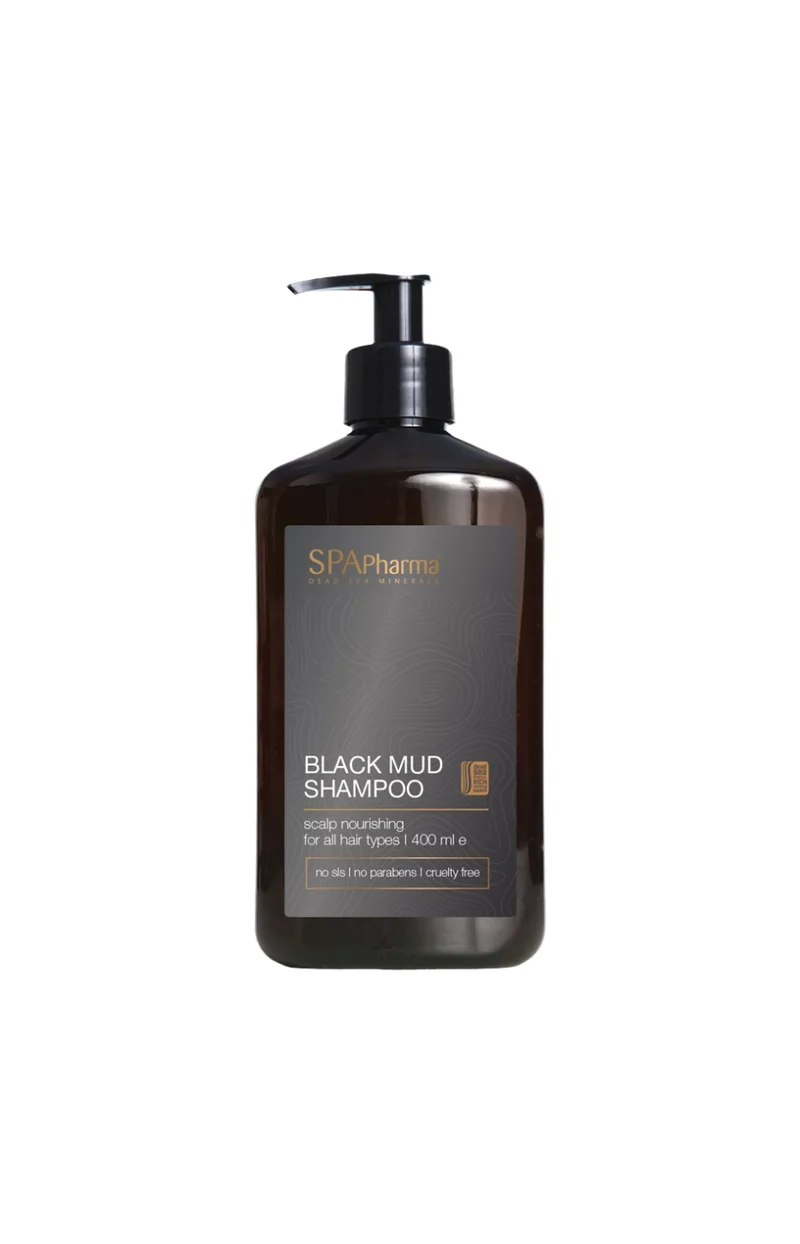 Shampoing nourrissant - Boue noire - Tous types de cheveux - 400 ml