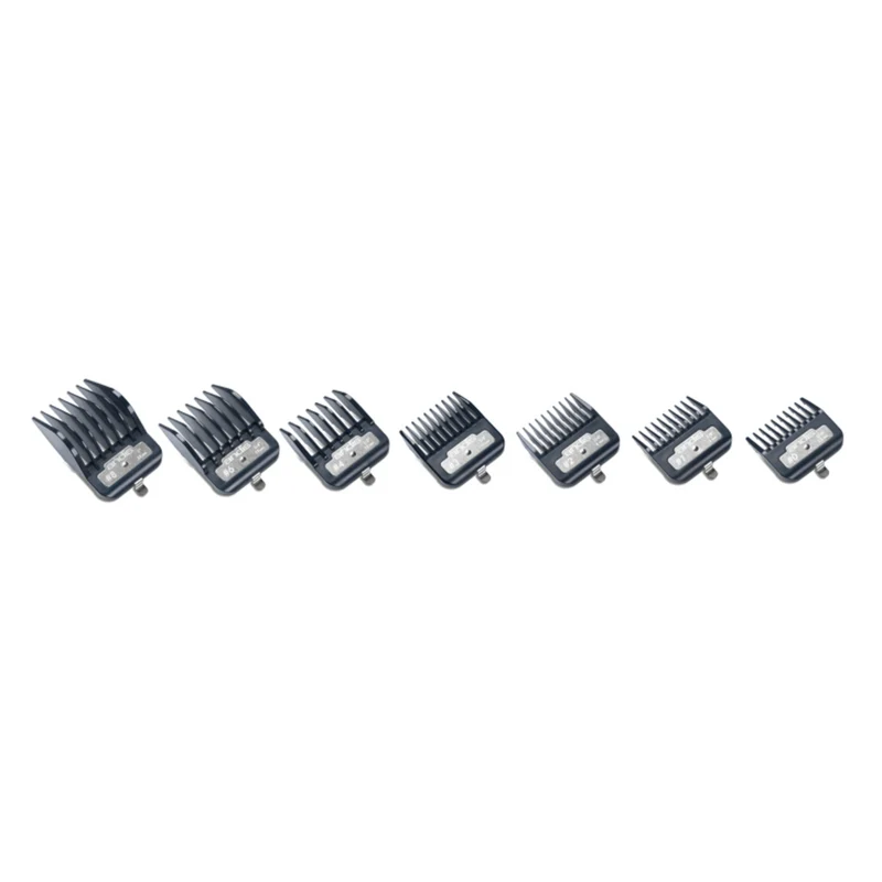 ANDIS Master Series Premium Metal Clip Comb Set, 7pcs.
