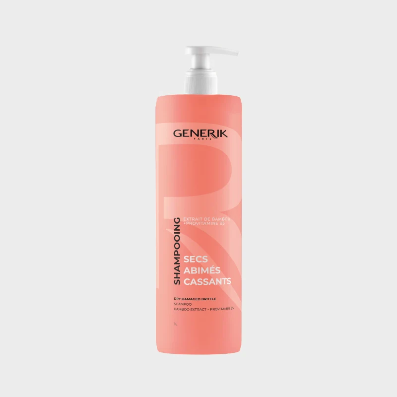 Shampooing Secs Abîmés Cassants GENERIK - 1 L
