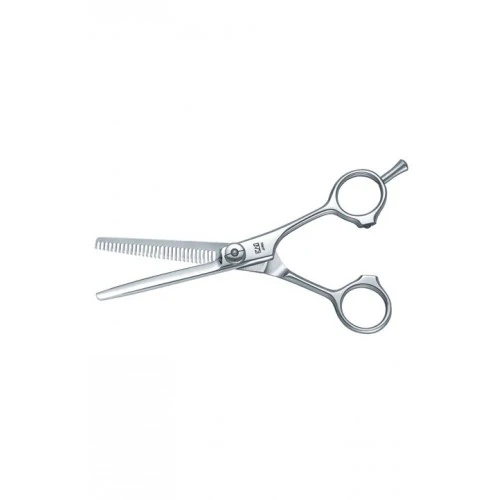 Kasho Japanese Green 30T Thinner BB Straight 6 in. Premium Stainless Thinning Barbershop & Salon Shears