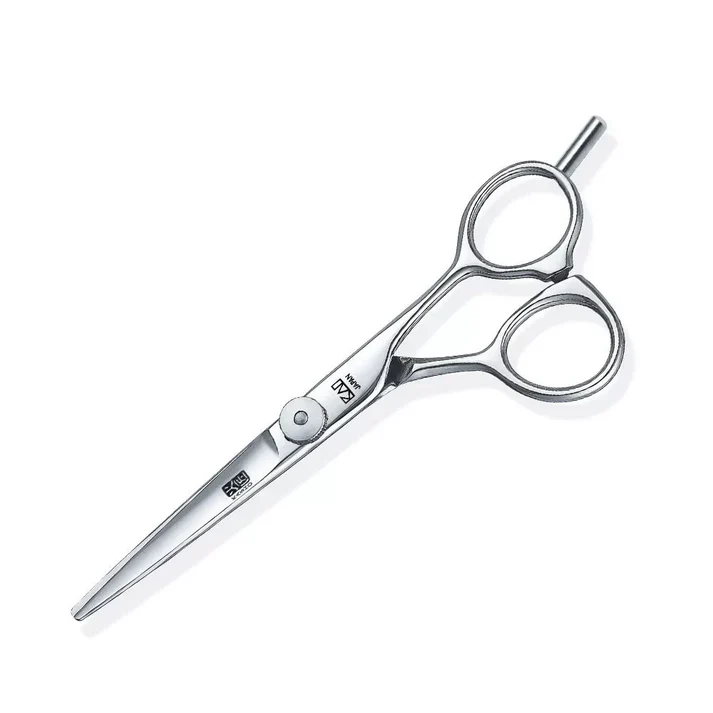 Kasho Japanese 6.0 in. Design Master Shear Premium Stainless Offset Barbershop & Salon Cutting Scissors
