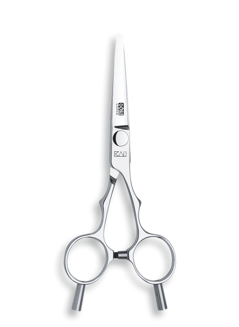 Kasho Japanese 6.0 in. Silver Series Shear 6.0 in. Premium Stainless Straight Barbershop & Salon Cutting Scissors