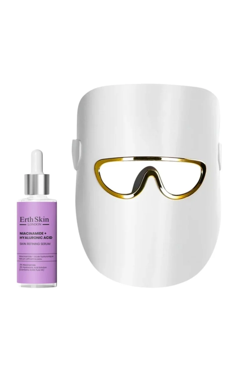 Masque de luminothérapie & sérum acide hyaluronique