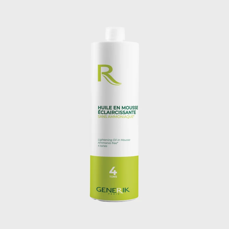 Huile Éclaircissante Sans Ammoniaque 4 Tons GENERIK - 500 ml