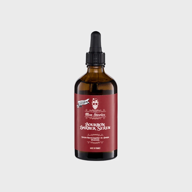 Bourbon Barber Serum avec Pipette Men Stories - 100ml