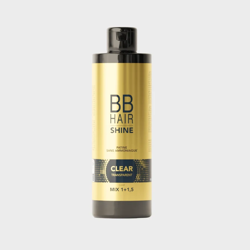 Coloration Ton sur Ton Clear BBHair Shine - Transparent - 400 ml