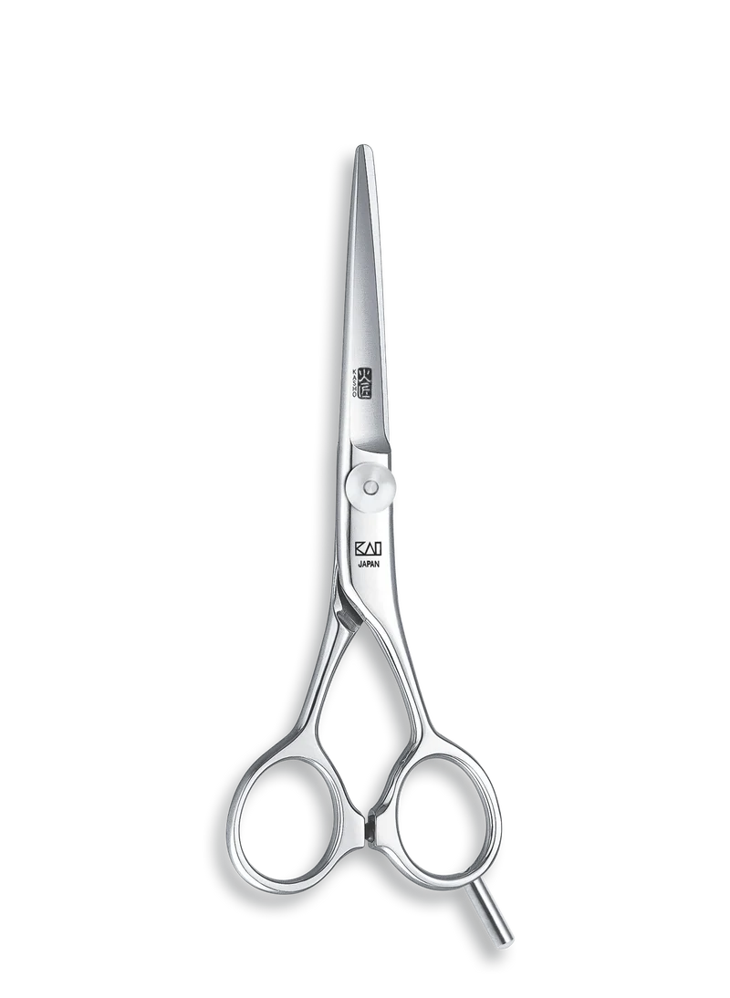 Kasho Japanese 5.5 in. Design Master Shear 5.5 in. Premium Stainless Straight Barbershop & Salon Cutting Scissors