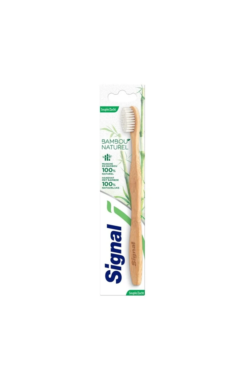 Brosse à dents en bambou - Souple