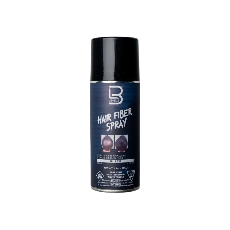BLACK HAIR FIBER SPRAY