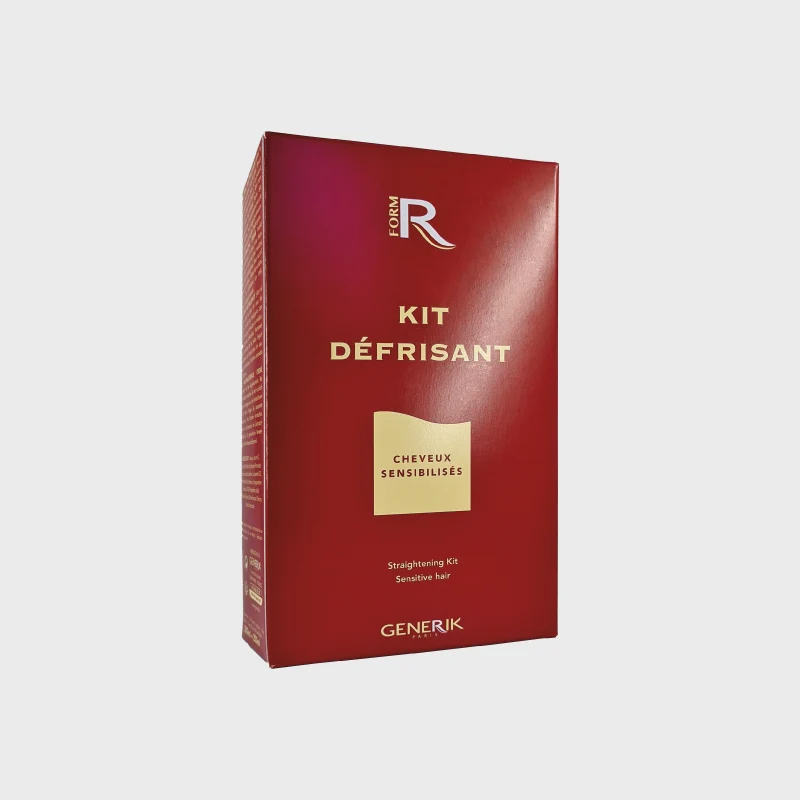 Kit défrisant Cheveux Sensibilisés GENERIK - Crème 200 ml + Neutralisant 200 ml