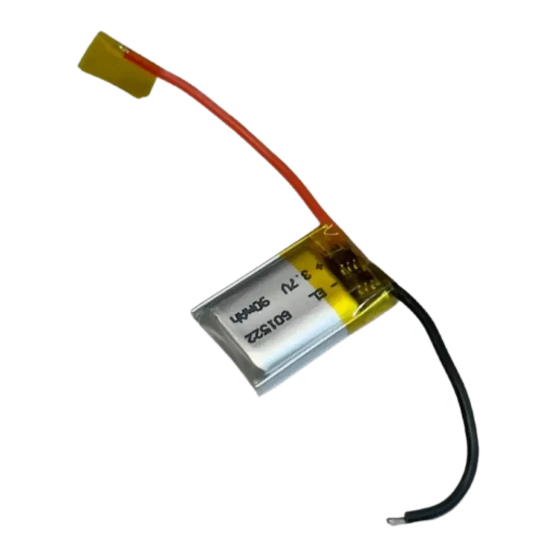 Batterie 601522 LiPo 3.7V 90mAh pour alarmes, drones