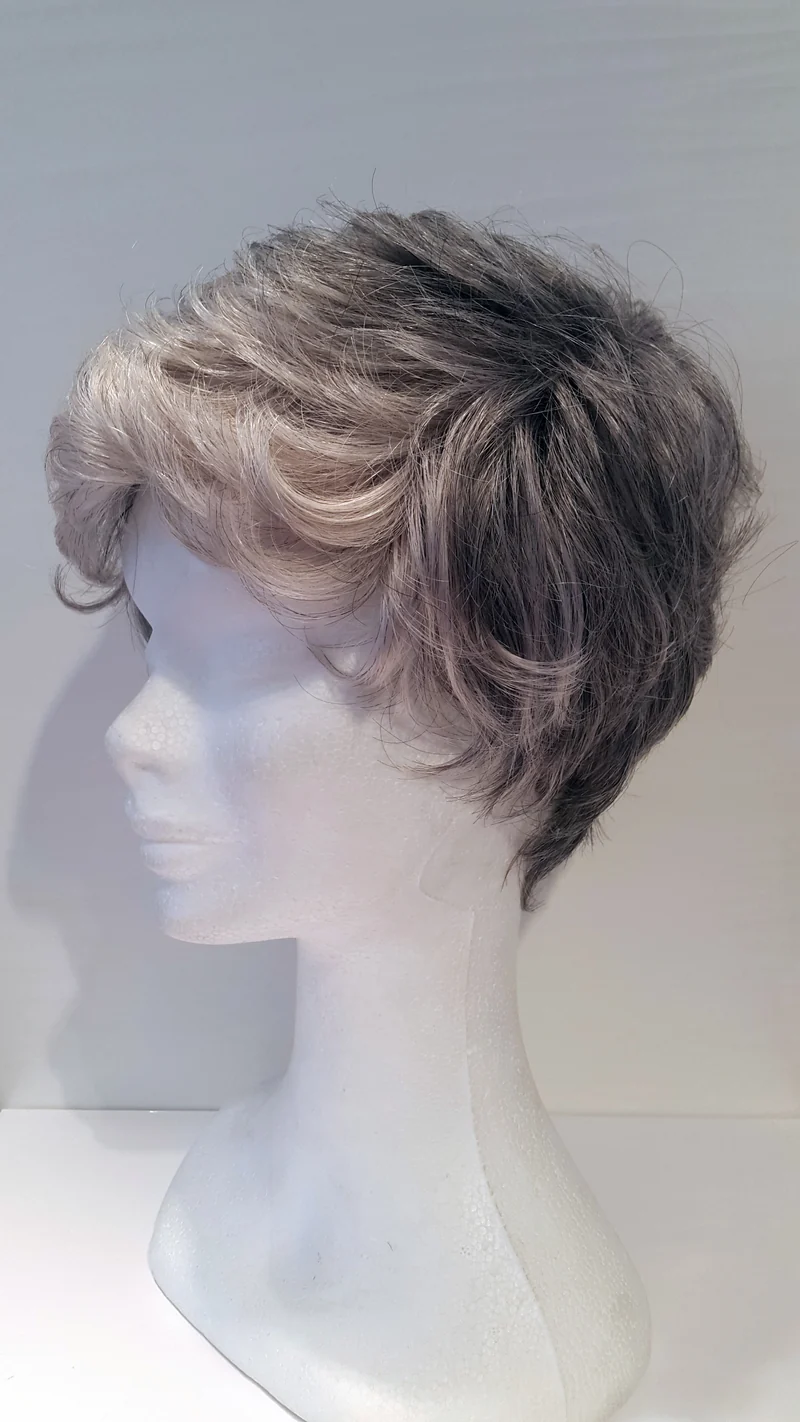 Perruque Léane - Gris Comptesse