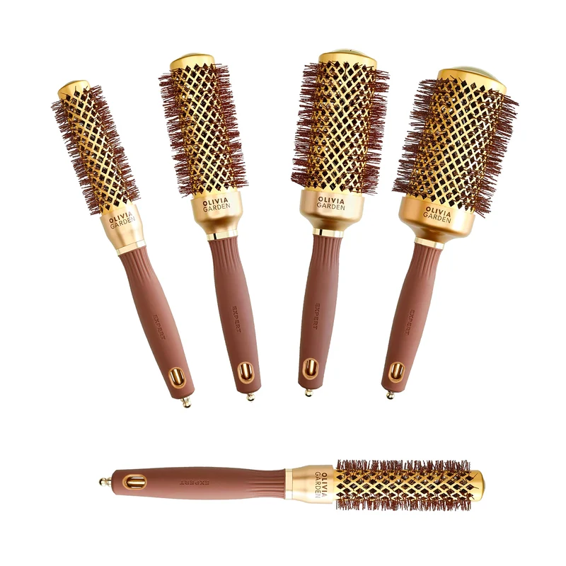 Brosses rondes Olivia Garden Expert Blowout Shine (Pack)