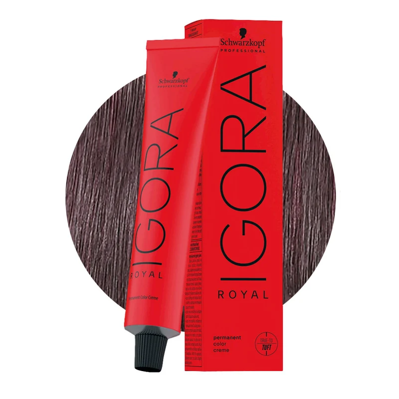 Schwarzkopf Igora Royal 8-19 Blond Clair Cendré Violet 60ml - coloration permanente