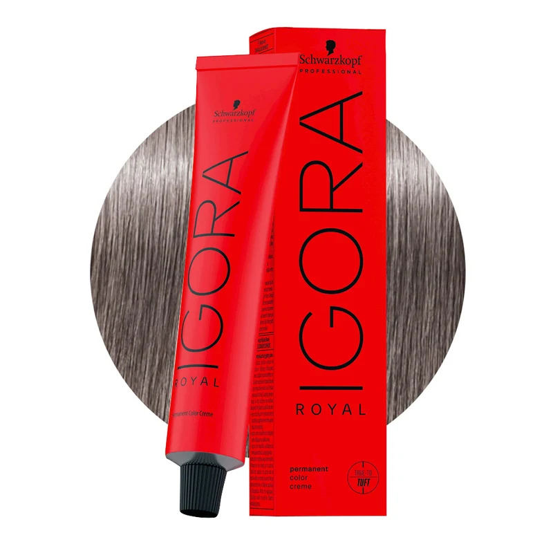 Schwarzkopf Igora Royal 8-21 Blond Clair Cendré 60ml - coloration permanente