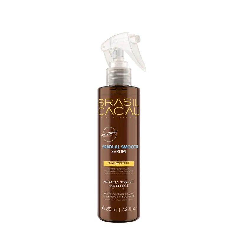 Cadiveu Brasil Cacau Gradual Smooth Serum 215ml - sérum lissant anti-frisottis instantané