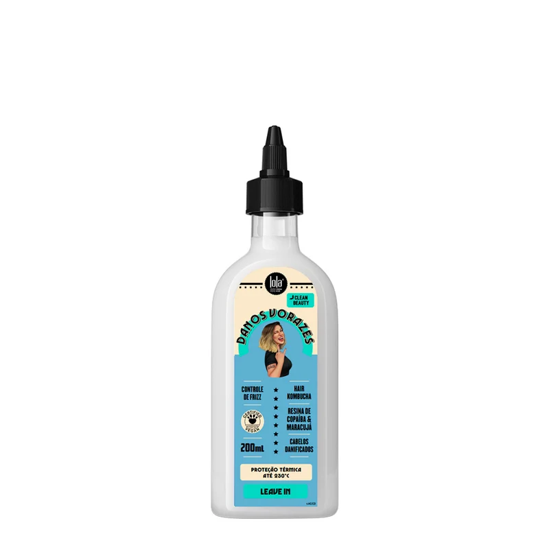 Lola From Rio Danos Vorazes Leave In 200ml - scellant cuticules anti-frisottis