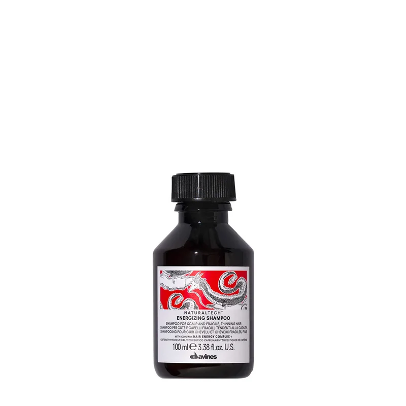 Davines Naturaltech Energizing Shampoo 100ml - shampoing énergisant anti-chute