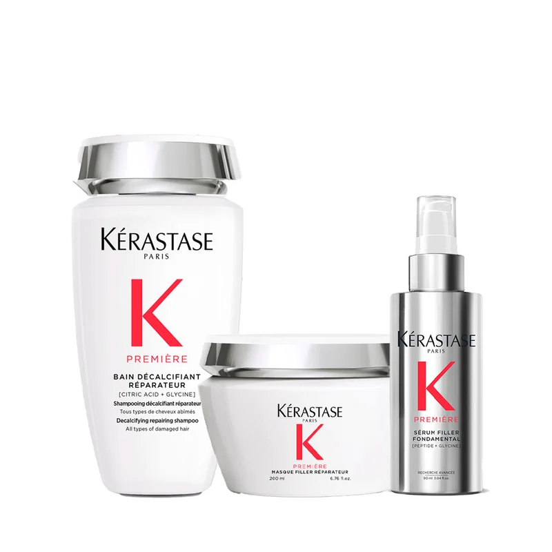 Kerastase Première Bain Décalcifiant Réparateur 250ml Masque 200ml Sérum90ml