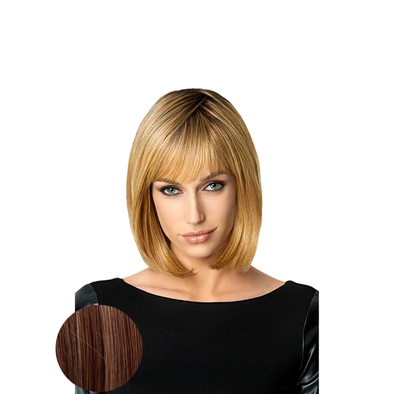Hairdo Classic Page Perruque brun rougeâtre clair