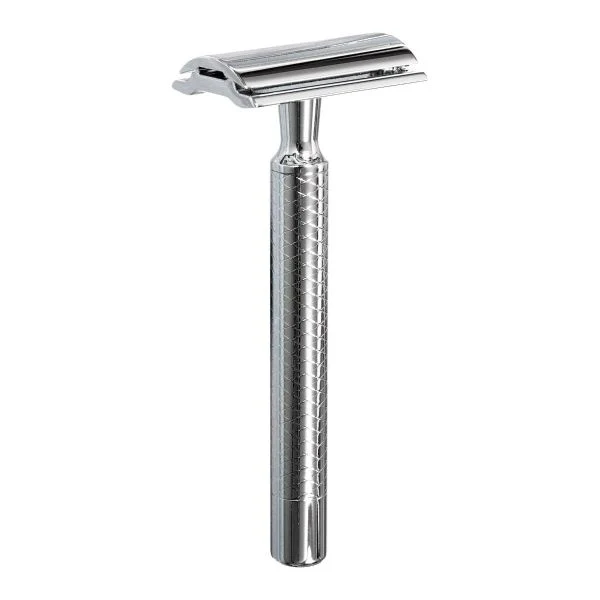 Dovo Prima Safety Razors Zinc die casting, brass wide cross pattern