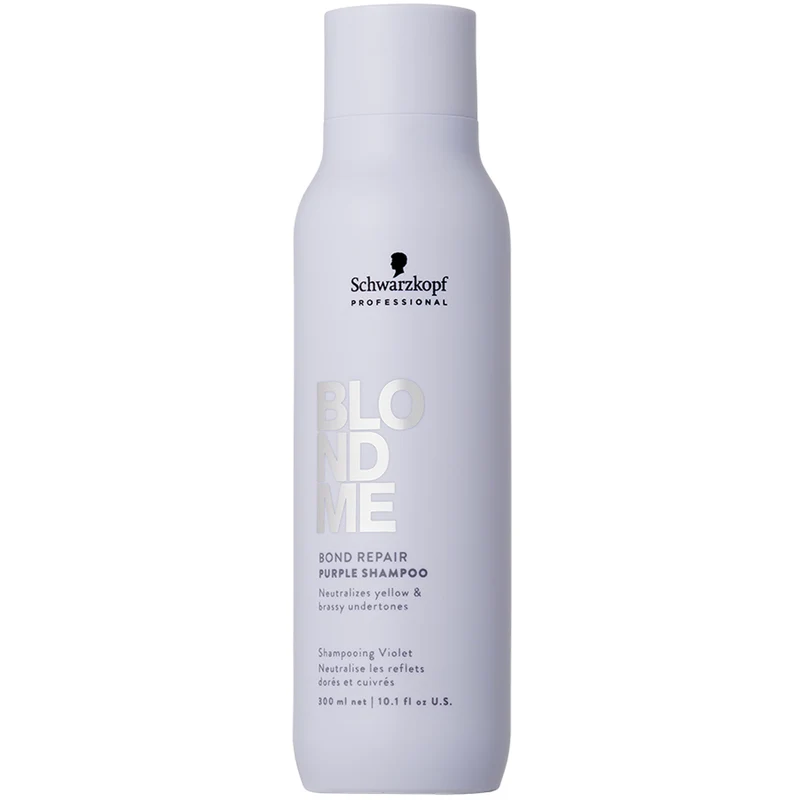 Shampoing Violet Neutralisant Blond Me Bond Repair Schwarzkopf 300 ML