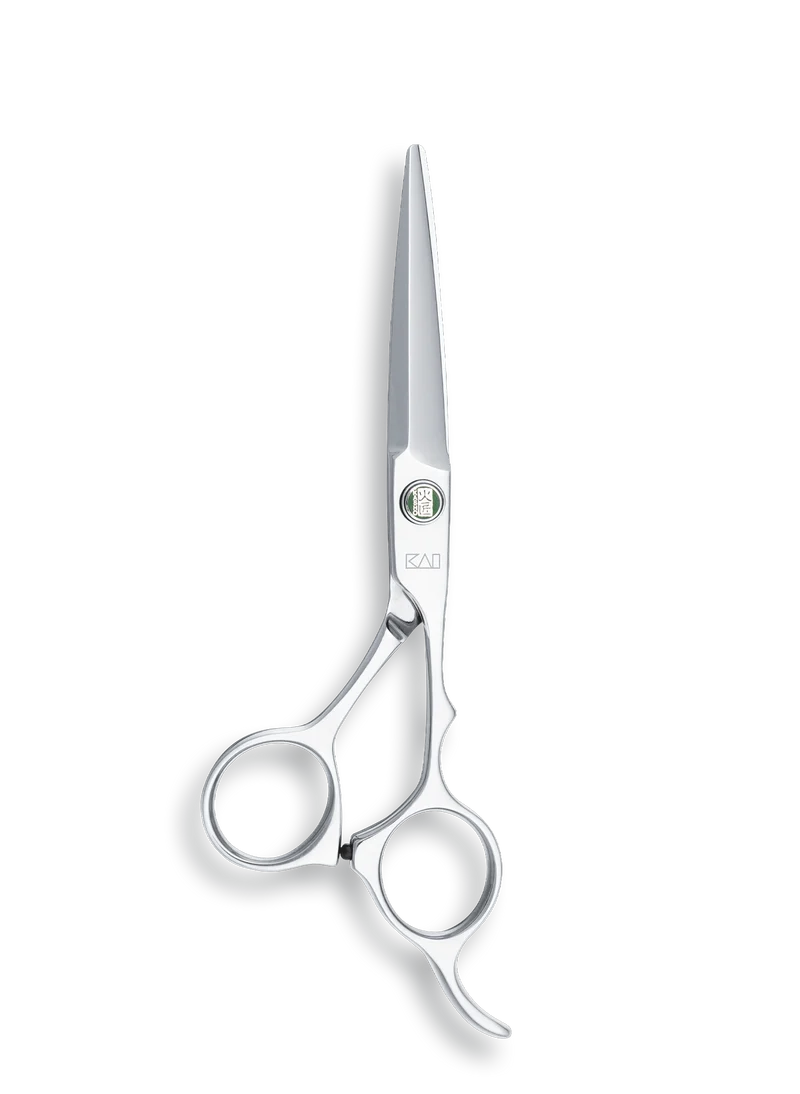 Kasho Japanese 5.5 in. Sagano Series Shear Premium Stainless Offset Barbershop & Salon Cutting Scissors