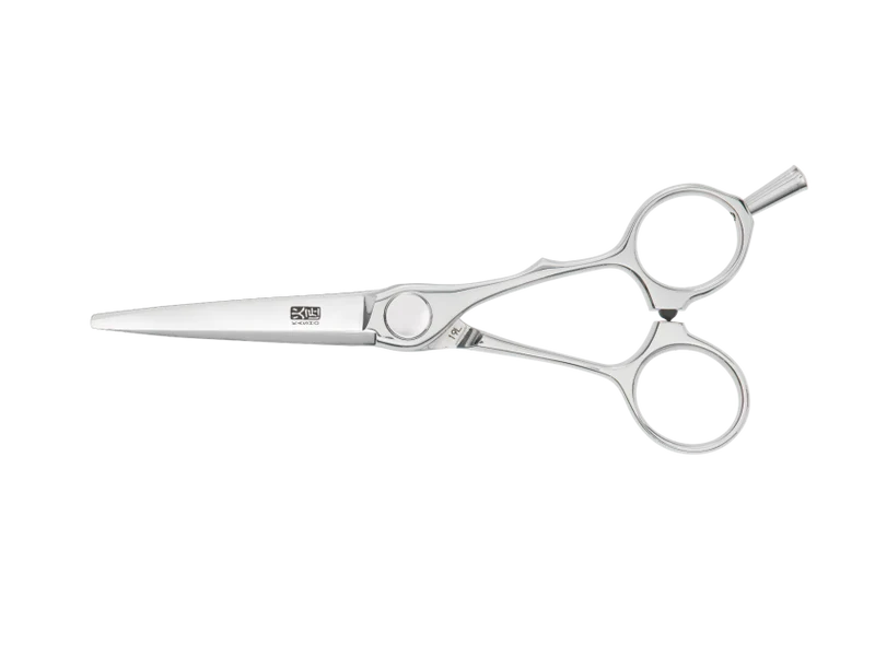 Kasho Japanese 5.3 in. Millennium Series Shear 5.3 in. Premium Stainless Straight Barbershop & Salon Cutting Scissors