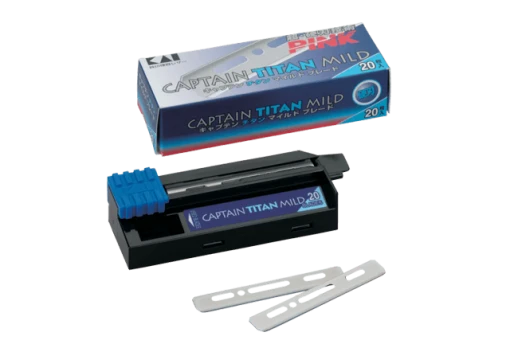 Kasho Captain Titan Razor Blades No Guard 20/BX