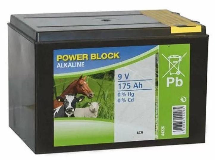 Pile Alcaline 9V 175Ah