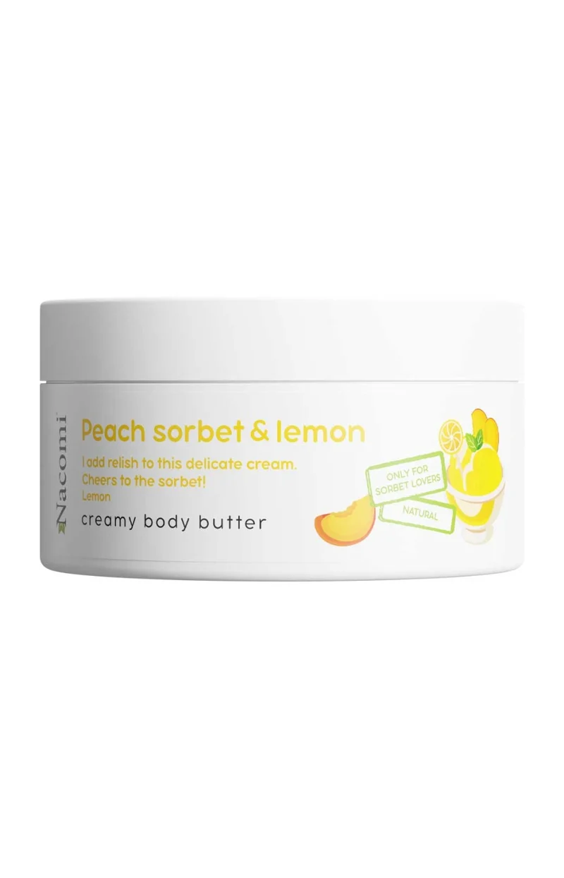 Beurre hydratant - Pêche & citron - Corps - 100 ml