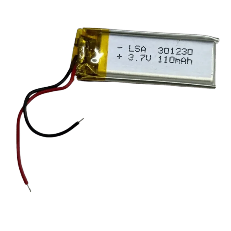 Batterie LiPo 301230 3.7V 110mAh – 3x12x30 mm