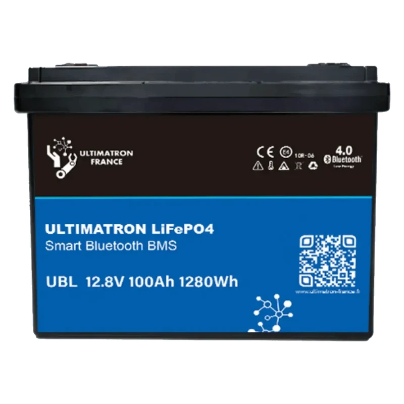 Batterie connectée Lithium LiFePO4 12V 100Ah, série UBL PRO