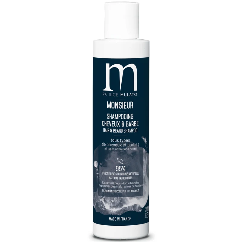 Shampoing Cheveux & Barbe Monsieur Mulato