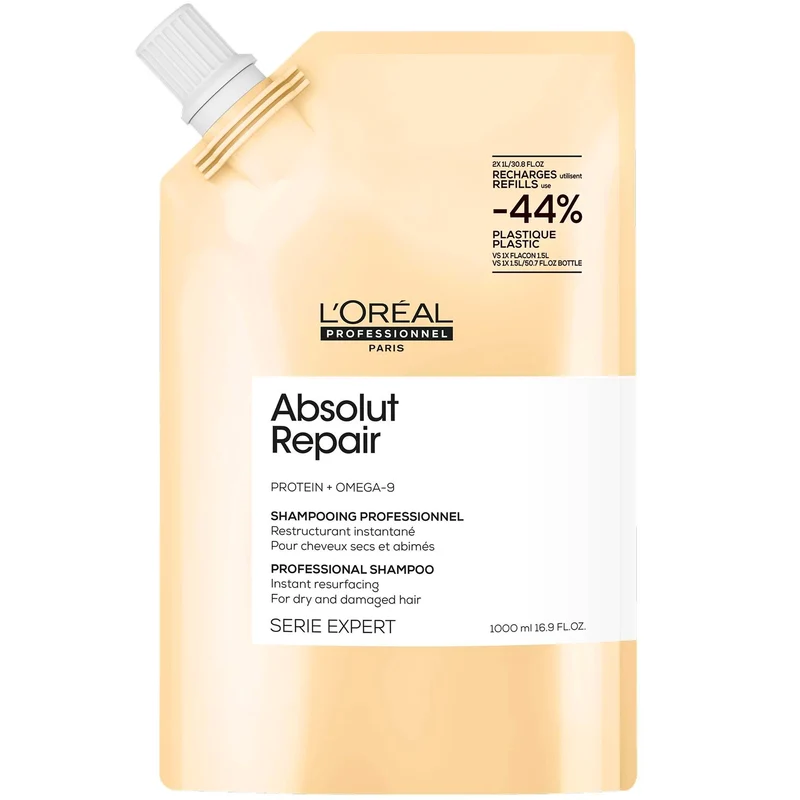 Éco-Recharge Shampoing Absolut Repair L'Oréal Professionnel 1000 ML