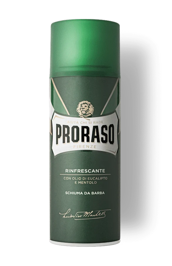 PRORASO GREEN LINE SHAVING FOAM 400ML