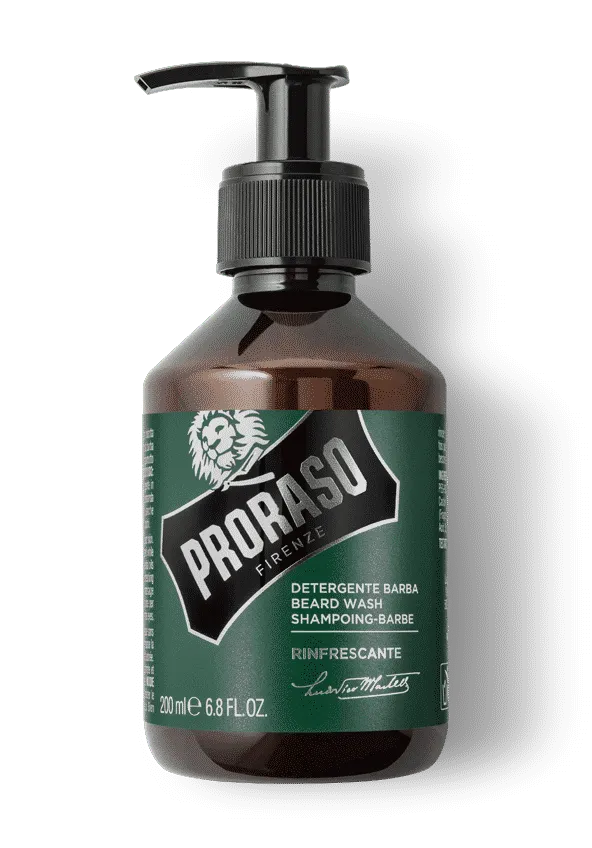 PRORASO GREEN LINE BEARD WASH SHAMPOO 200ML