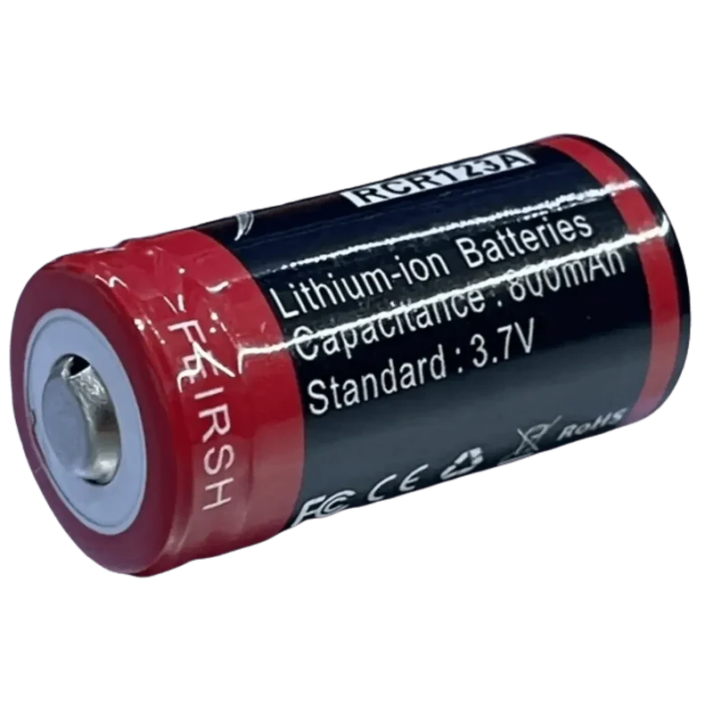 Batterie RCR123A 3.7V 800mAh Rechargeable