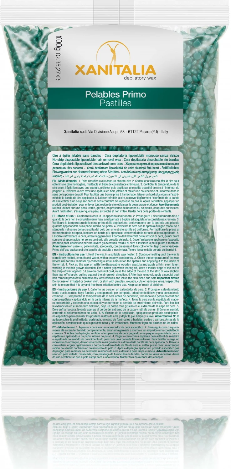 CIRE EPILATOIRE PASTILLE CHLOROPHYLL 1000 G