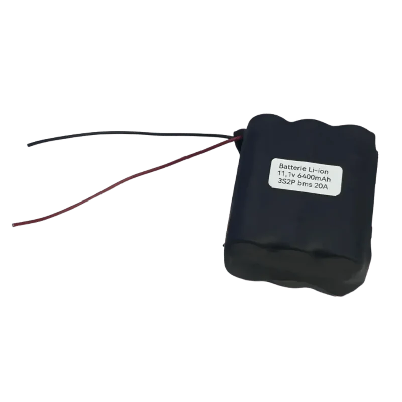 Batterie 3S2P Li-ion 11.1V 7000mAh avec BMS 20A