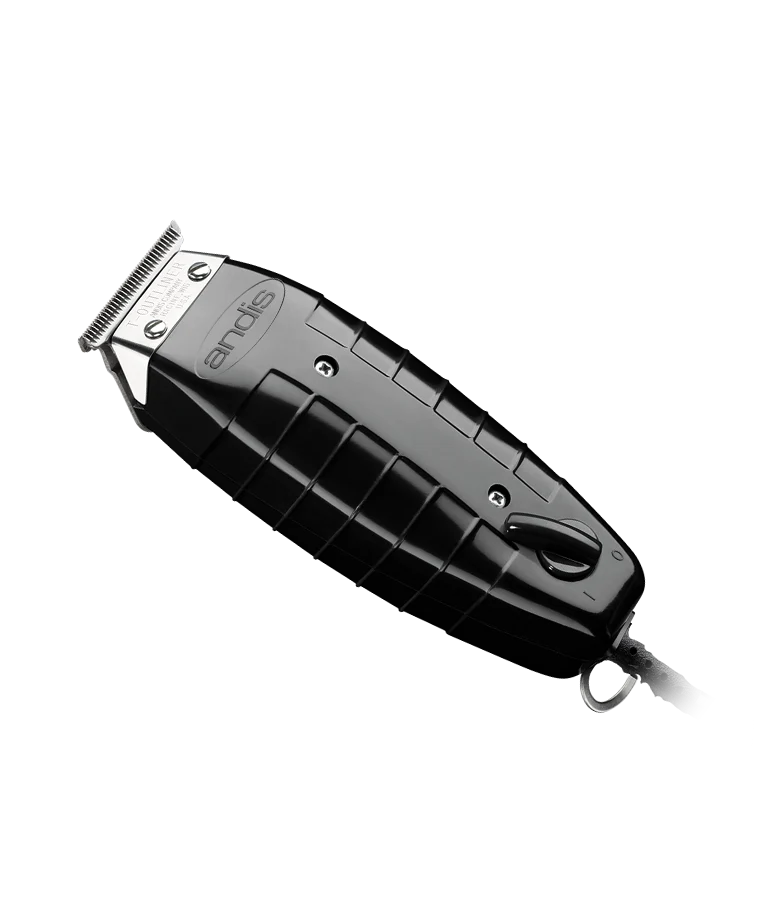 ANDIS T-Outliner Trimmer-3 prong cord, Deep tooth blade, Combs (Black)