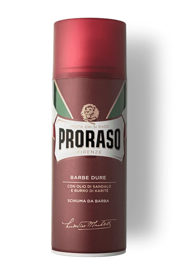PRORASO RED LINE SHAVING FOAM 400ML