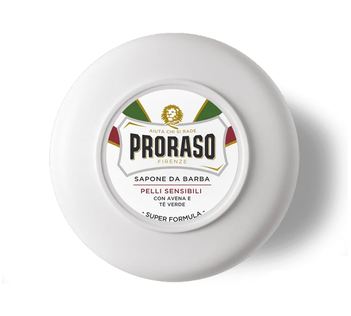 PRORASO WHITE LINE SHAVING SOAP IN A JAR 150ML