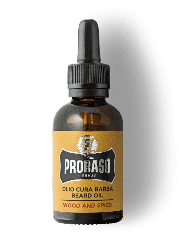 PRORASO WOOD & SPICE BEARD OIL 30ML