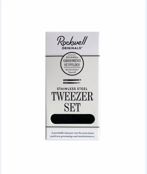 Rockwell Razors Stainless Steel Tweezer Set