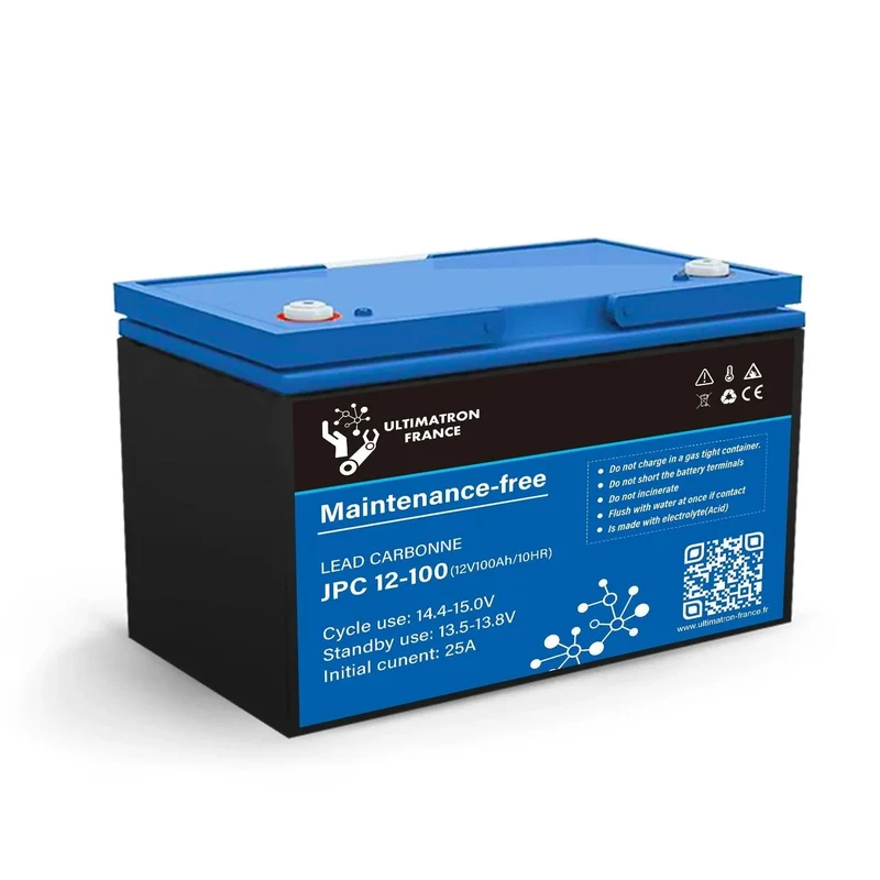 Batterie plomb-carbone 12V 100Ah Série JPC