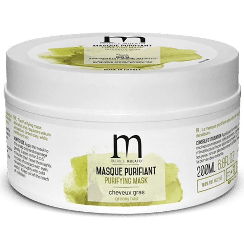Soin Purifiant Cheveux Gras à L'Argile Mulato 230 ML